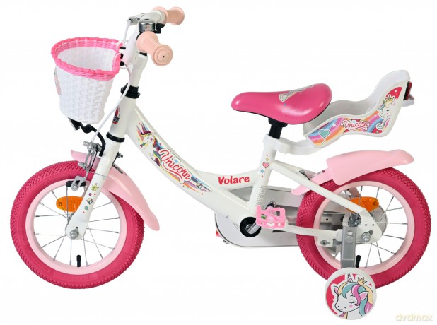 Volare - Children's Bicycle 12 - Unicorn White (61273)