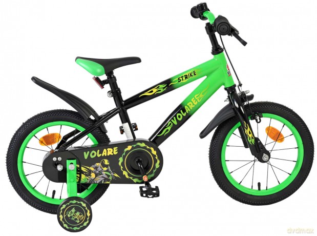 Volare - Children's Bicycle 14 - Strike Green Black (51427)
