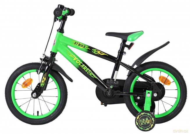 Volare - Children's Bicycle 14 - Strike Green Black (51427)