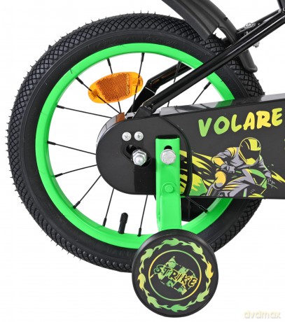 Volare - Children's Bicycle 14 - Strike Green Black (51427)