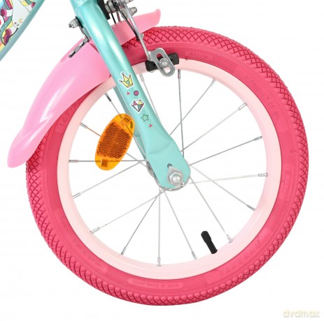 Volare - Children's Bicycle 14 - Unicorn Green (61476)