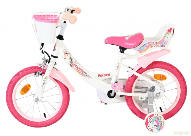 Volare - Children's Bicycle 14 - Unicorn White (61473)