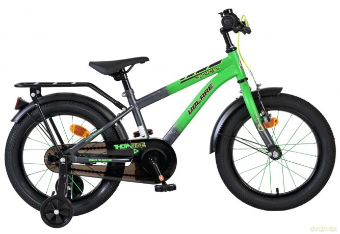 Volare - Children's Bicycle 16 - Thombike Green/Grey (61659)