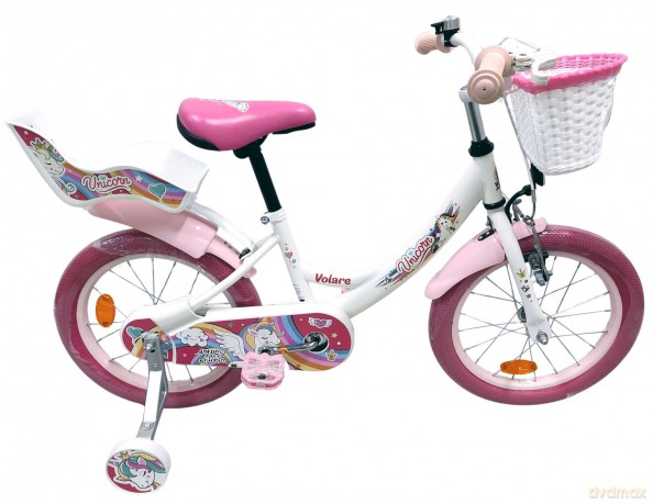 Volare - Children's Bicycle 16 - Unicorn White (61678)