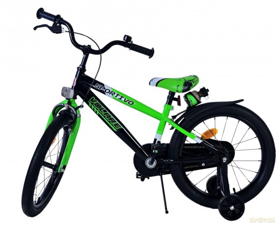 Volare - Children's Bicycle 18 - Green/Black (31878)