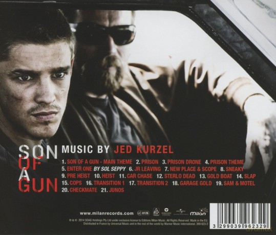 Son Of A Gun soundtrack (Jed Kurzel) [CD]