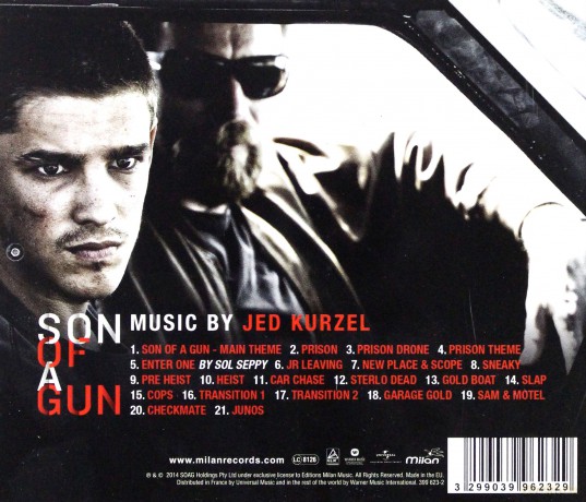 Son Of A Gun soundtrack (Jed Kurzel) [CD]