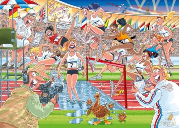 Wasgij - Original 44 Summer Games (1000 pieces) [PUZZLE]