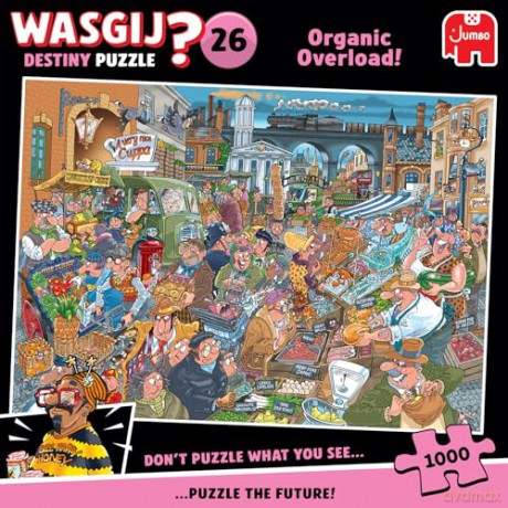 Wasgij Destiny 26 - Organic Overload! (1000 pieces) [PUZZLE]