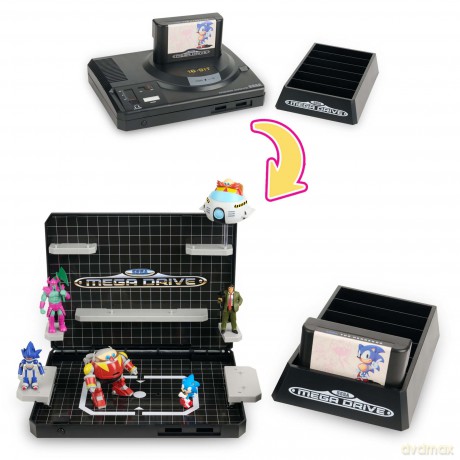 Wilder Toys - CONSOLE HEROES - MEGA DRIVE CONSOLE BOSS LEVEL W SONIC 1