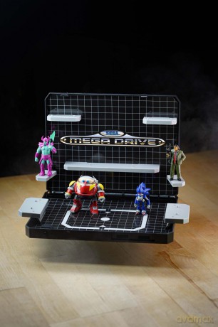 Wilder Toys - CONSOLE HEROES - MEGA DRIVE CONSOLE BOSS LEVEL W SONIC 1