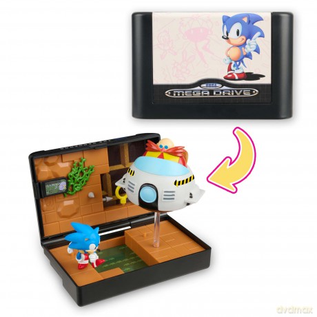 Wilder Toys - CONSOLE HEROES - MEGA DRIVE CONSOLE BOSS LEVEL W SONIC 1