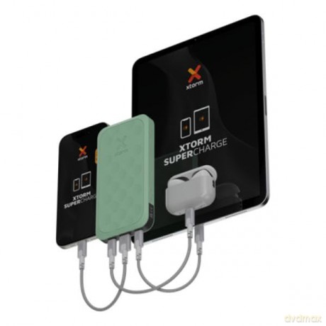 Xtorm - 20W Fuel Series Powerbank 10.000mAh - Sage Green