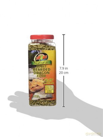 Zoo Med - Natural Adult Bearded Dragon Food - 567 g