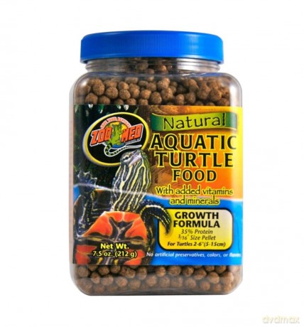 Zoo Med - Natural Aquatic Turtle Food - Growth Formula - 212 g