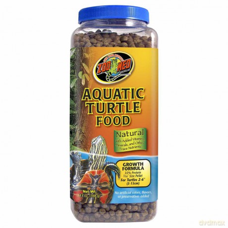 Zoo Med - Natural Aquatic Turtle Food - Growth Formula - 369 g