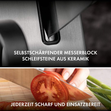 Zwilling - FOUR STAR, Knife block set with KiS technology 7-pcs - Black