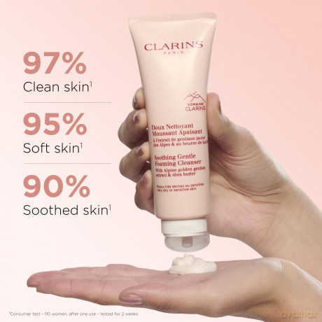 Clarins Soothing Gentle Foaming Cleanser 125ml