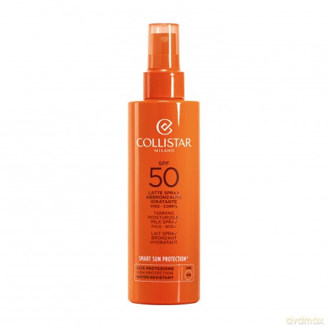 Collistar Moisturizing Tanning Milk Spray Spf50 200 Ml