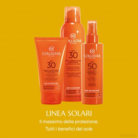 Collistar Moisturizing Tanning Milk Spray Spf50 200 Ml