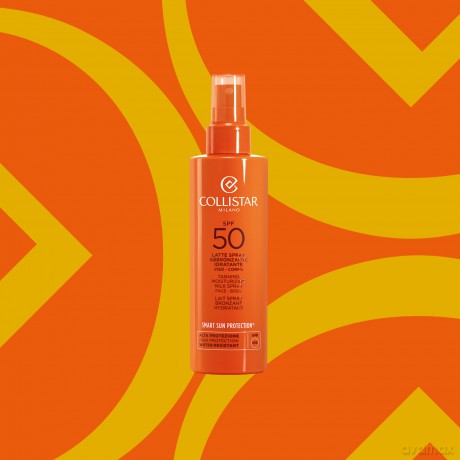 Collistar Moisturizing Tanning Milk Spray Spf50 200 Ml