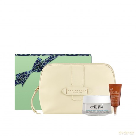 Collistar Set (Attivi Puri Hyaluronic Acid 50 Ml + Mini Eye Contour 5 Ml + Cosmetic Bag)
