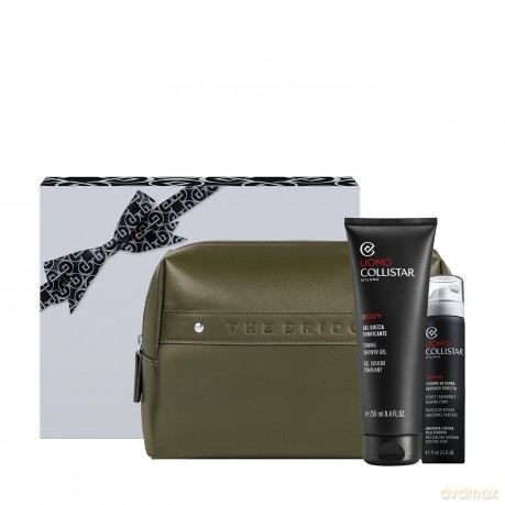 Collistar Set (Collistar Uomo Shower Gel 250ml + Mini Foam 75ml + Pouch)
