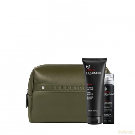 Collistar Set (Collistar Uomo Shower Gel 250ml + Mini Foam 75ml + Pouch)