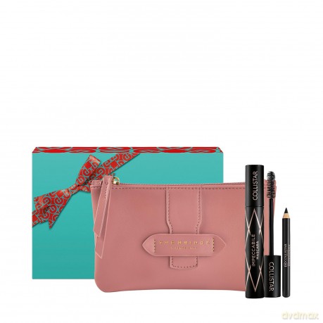 Collistar Set (Impeccable Mascara 14ml + Mini Eye Pencil 0,8g + Cosmetics Bag)