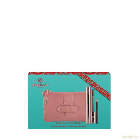 Collistar Set (Infinito Mascara 7,5ml + Mini Pencil 0,8g + Cosmetics Bag)