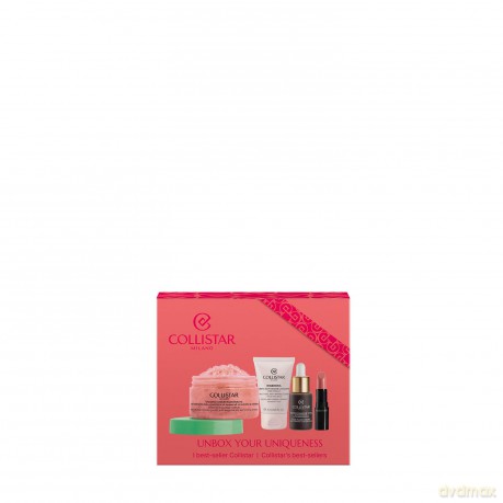 Collistar Set (Mini Lipstic 102+Magic Drops 10 Ml+Regenera Cream 15ml+ Firming Body Scrub 70g)