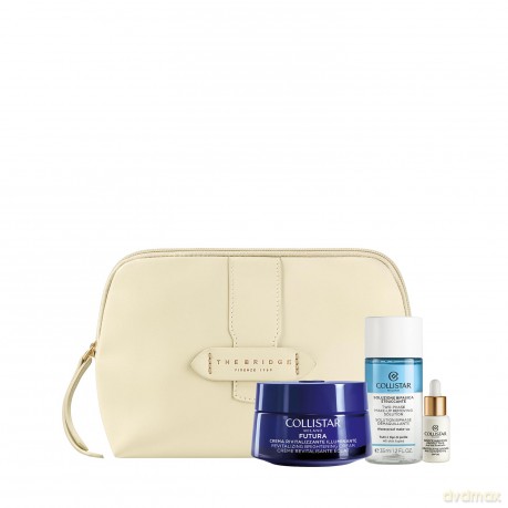 Collistar Set (Revitalising Daily Cream 50 Ml + Mini Biphasic 35 Ml + 5 Ml Drops+Cosmetic Bag)