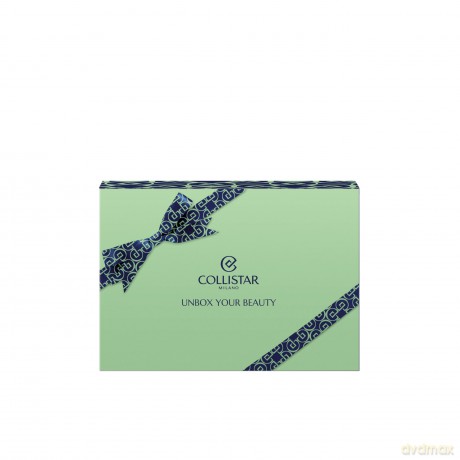 Collistar Set (Smoothing Anti Wrinkle Cream+Two Phase Make Up Removing 35ml+Eye Contour 5ml+Cosmetic Bag)