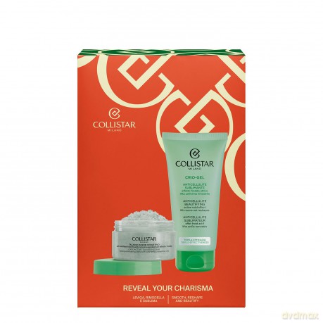 Collistar Set (Subliming Anti-Cellulite Cryo-Gel Tube 175ml + Cryoactive Thalasso-Scrub 150g)