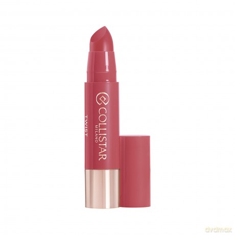 Collistar Set (Twist Balmy Gloss - Rose 216 + Mini Professional Eye Pencil 0.8 G + Two-Phase Eye-Lip Make-Up Remover Solution 35 Ml)