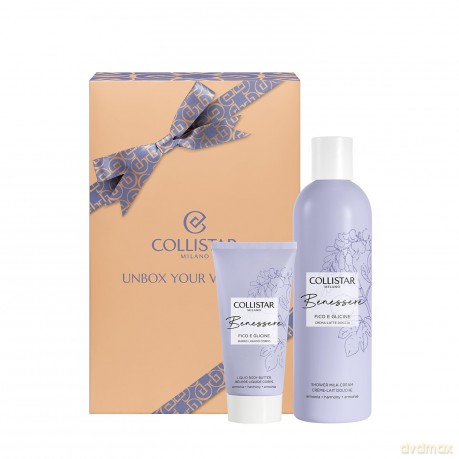 Collistar Set (Unbox Your Wellness Creamy Shower Milk 250ml + Soft Body Butter 50ml)