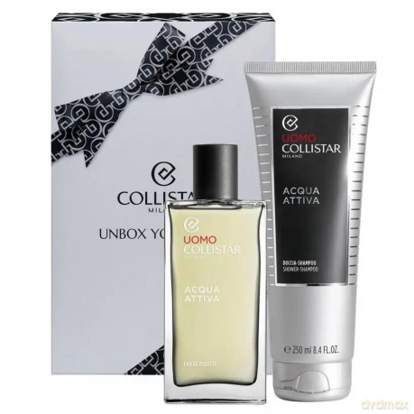 Collistar Set (Uomo Acqua Attiva 100ml + Shampoo 250ml)