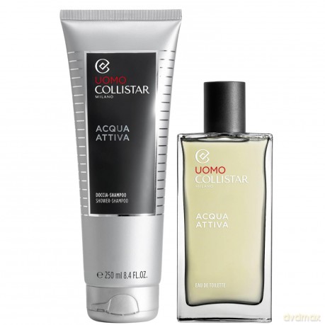 Collistar Set (Uomo Acqua Attiva 100ml + Shampoo 250ml)