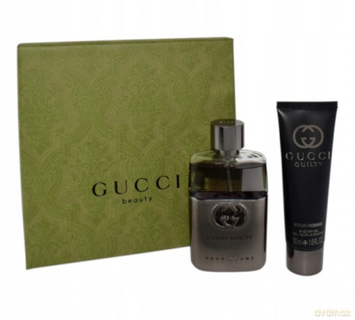 Gucci Set (Guilty Pour Homme Man EDT 50ml + Shower Gel 50ml)