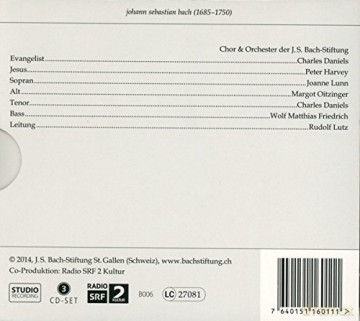 J.S. Bach: St. Matthew Passion [CD]