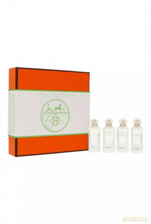 Hermes Set (Un Jardin Sur La Lagune EDT + Un Jardin A Cythere EDT + Un Jardin Sur Le Nil EDT + Le Jardin Le Mounsieur Li EDT 4 X 7,5ml)