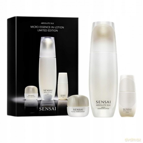 Kanebo Set (Absolute Silk Micro Essence-In-Lotion 125 Ml + Absolute Silk Fluid 16 Ml + Expert Cream 9 Ml)