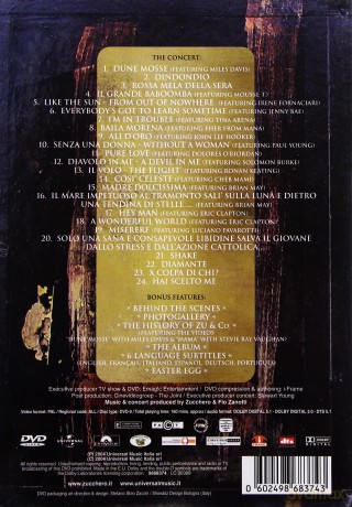 Zucchero: Zu & Co./Live At The Royal Albert Hall [DVD]