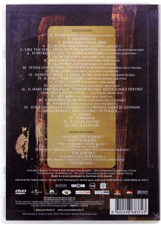 Zucchero: Zu & Co./Live At The Royal Albert Hall [DVD]