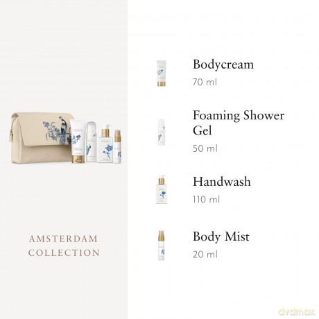 Rituals Set (Amsterdam Body Mist 20ml + Hand Wash 110ml + Shower Gel 50ml + Body Cream 70ml)