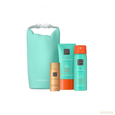 Rituals Set (Karma Sun Protection Milky Spray 50ml + Shimmering Body Oil 30ml + Sun Protection Face Cream 50ml)