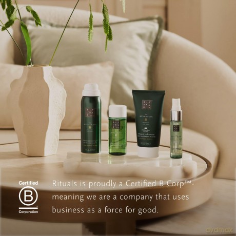 Rituals Set (The Ritual Jing Body Cream Whipped 70 Ml + Shower Gel 50 Ml + Massage Oil 50 Ml + Pillow&Body Mist 20 Ml)