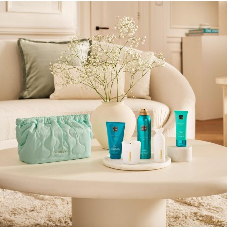 Rituals Set (The Ritual Of Karma Shower Foam 200ml + Body Cream 150ml + Hand Lotion 70ml + Fragrance Stick 70ml)