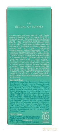 Rituals The Ritual Of Karma Sun Protection Face Cream Spf30 50ml