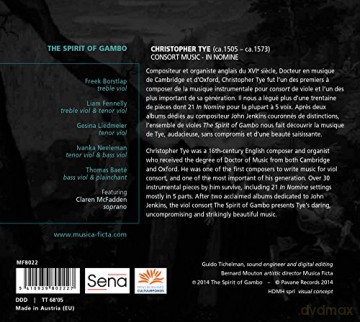 Tye: Consort Music-In Nomine [CD]